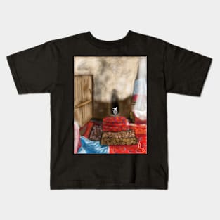 Kandovan Stone Village Home Kids T-Shirt